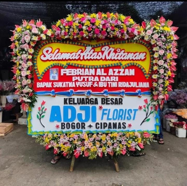 Papan Ucapan - Adji Florist